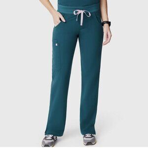 Figs scrubs Kade Cargo Pants- Caribbean Blue Limited Edition